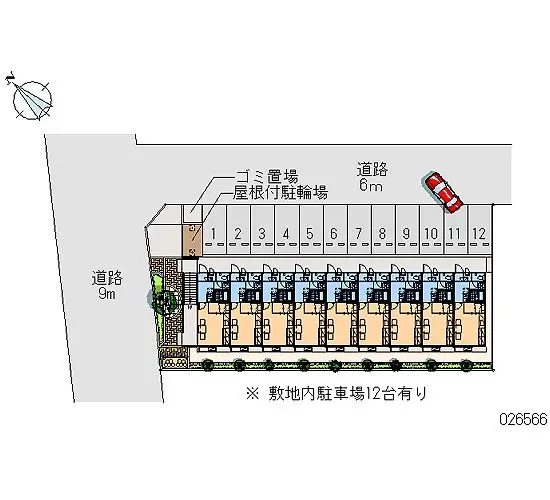 ★手数料０円★安城市姫小川町　月極駐車場（LP）